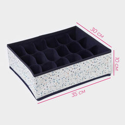 Органайзер для хранения белья Доляна Мармелад, 18 ячеек, 353012 см, белый фото 3