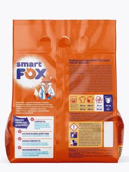 Порошок для стирки SMART FOX COLOR Горный эдельвейс, 1,5кг  фото 9