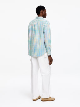 Camisa de lino y algod?n holgada - H&m фото 5