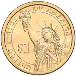 Монета 1 доллар 2013 года (D) США 26-й президент США Теодор Рузвельт