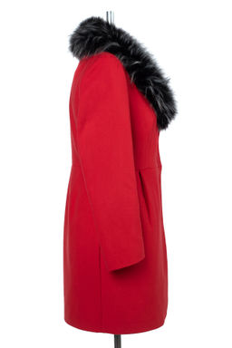 02-2460 Пальто женское утепленное