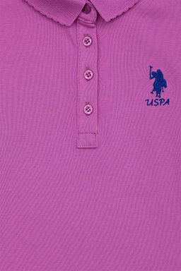 Фиолетовая футболка для девочки Basic - U.s. polo assn фото 6