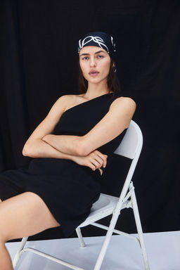 Pantalon corto en mezcla de lino - H&m фото 3