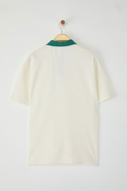 TRENDYOL MAN Lacivert Regular Polo Yaka Duz Orme Polo Yaka T-shirt TMNSS25PO00005 - Trendyolmilla фото 11