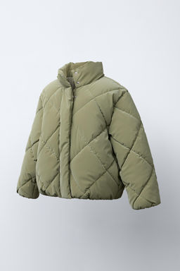 RUBBERISED PUFFER JACKET - Zara фото 2