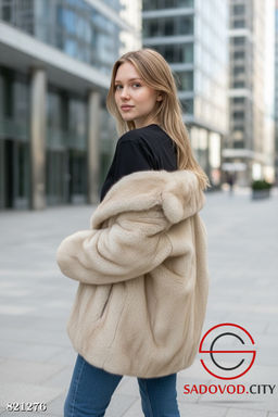 Шуба женская из искусственного меха - Bruno фото 2