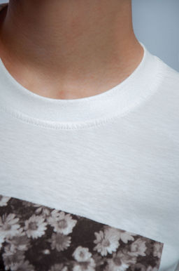 Арт. 31132 Футболка женская 44-52 (5 шт) Цвет:молочный - Калинка фото 3