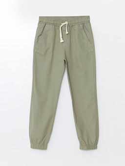 Beli Lastikli K?z ?ocuk Jogger Pantolon