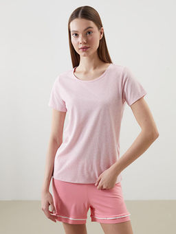 Bisiklet Yaka Kad?n Pijama ?st?