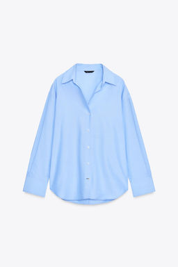 BASIC OXFORD SHIRT - Zara фото 7