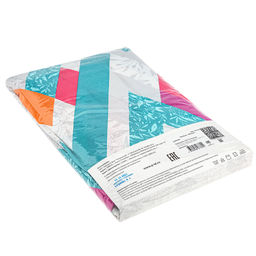 Пододеяльник Евро Макси на пуговицах Монблан 240х215см, бязь Комфорт 121г/м2, хлопок 100%, упаковка классическая ПВХ 28х41см, Домашняя мода (Россия)  фото 3