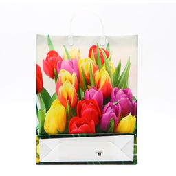 Цена за 10 шт. Пакет Подарок маме, мягкий пластик, 42?32 см