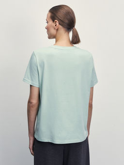 Футболка из хлопка / Zarina  фото 5