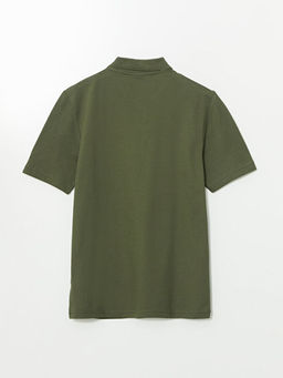 Polo Yaka K?sa Kollu Pike Erkek Ti??rt