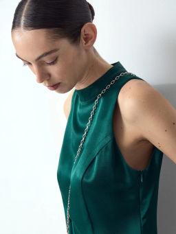 EMKA / Платье макси из вискозы  фото 4