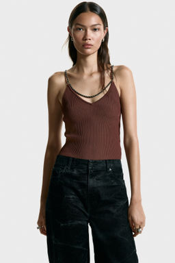 Top con tirantes de cadena - H&m фото 3