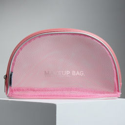Косметичка-сетка PVC 14 см х 21 см MAKEUP BAG с каркасом