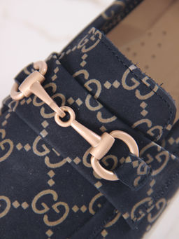 Лоферы туфли 172.1841be.Черный гуччи