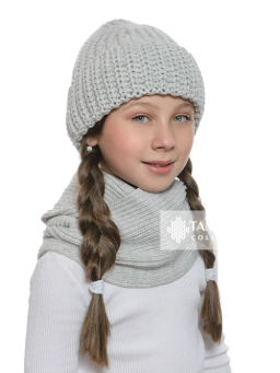 Комплект детский Абигель (шапка+снуд) - Tamasha фото 8