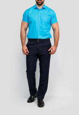 Сорочка мужская короткий рукав GREG 220/109/BRT/Z  фото 4