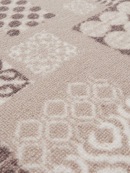 Палас прямоугольный «Витебские ковры», размер 200×400 см, коричневый