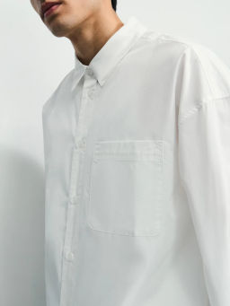 Рубашка oversize из 100% хлопка / Zarina  фото 4