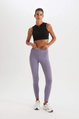 DeFactoFit Bask?l? Beli Saran Sporcu Tayt  фото 4