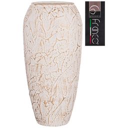 ВАЗА FIDELIS TAILOR GOLD WHITE ВЫСОТА 26СМ