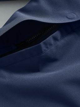 Парка зимняя мужская с капюшоном темно-синего цвета 9533-1TS - Valianly фото 9