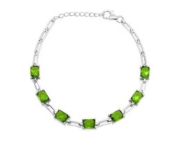 Браслет из серебра султанит, Кален