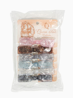 Цена за 6 шт. Заколка - автомат для волос «Вэнна» грация, 8.5 см, МИКС