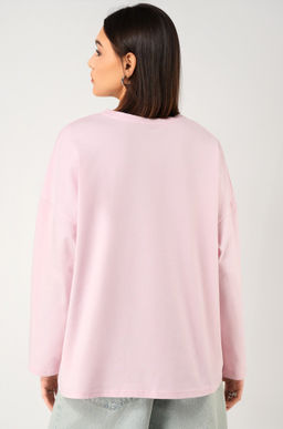 Женский лонгслив оверсайз Happyfox