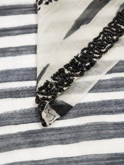 Палантин жен. шерсть+шелк 58х180 WA43-50717-19 - Eleganzza фото 2