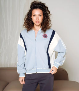 Бомбер #КТ2611 (2), голубой