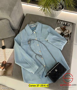 Рубашка женская с карманами - Bruno фото 3