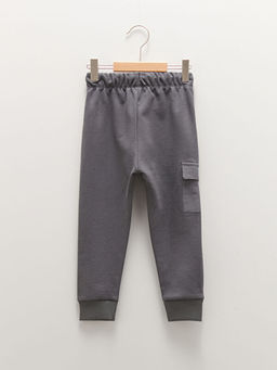 Beli Lastikli Bask?l? Erkek Bebek Jogger E?ofman Alt - Waikiki фото 2