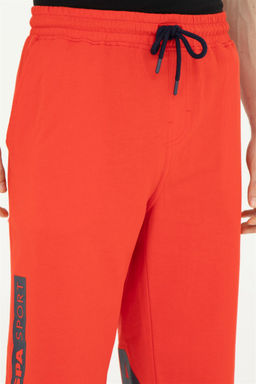 Мужские красные вязаные шорты - U.s. polo assn фото 5