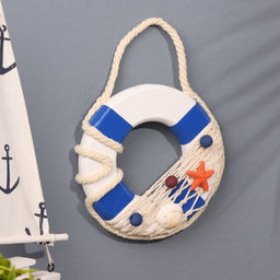 Настенный декор, панно «Спасательный круг», 12×2 см