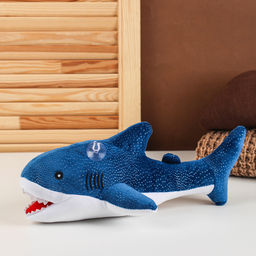 Мягкая игрушка «Акула», 40 см, цвет синий
