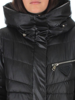 S21119 BLACK Куртка зимняя женская (150 гр. холлофайбера) - Fashion фото 11