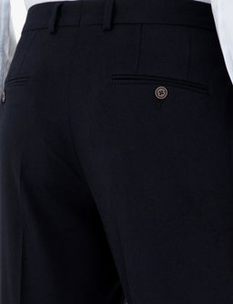 Koyu Lacivert Slim Fit Kuma_ Pantolon
