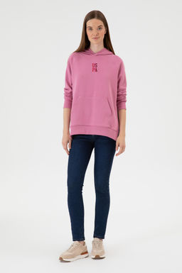 Kad_n Pembe Sweatshirt Sepette S_rpriz _ndirim - U.s. polo assn фото 4