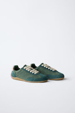 LEATHER TRAINERS - Zara фото 2