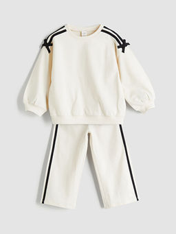 Bisiklet Yaka K?z ?ocuk E?ofman Tak?m