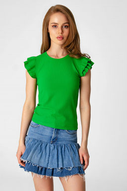 Арт. 3401/6 Футболка женская 42-50 (5 шт) Цвет:зеленый - Калинка фото 5