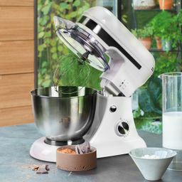 Планетарный миксер GALAXY LINE GL2230/белый (видео в описании)