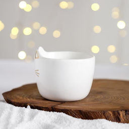 Чайная пара Счастье уже здесь: кружка 200 мл, блюдце 18?11 см, ложка