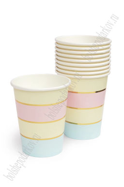 Стаканчики бумажные 250 мл (10 шт) SF-7834, №3