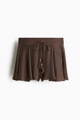 Pantal?n corto vaporoso con cord?n de ajuste - H&m фото 2