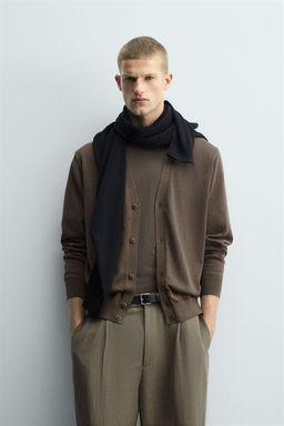 LIGHTWEIGHT TEXTURED CARDIGAN - Zara фото 2